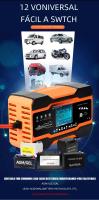 Cargador Inteligente Rápido De Batería 12V 24V 12A 10A Para Baterías De Coche 7 Etapas De Carga Pulso Reparación Para AGM GEL WET Ácido Plomo - details 3