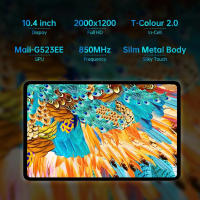 Teclast T40 Pro 4G Tablet 10,4 Pulgadas Pantalla 2000*1200, 8GB RAM+128GB ROM Ampliable hasta 1TB, Cámara Frontal 8MP Trasera 13MP, WiFi Doble Banda, Bluetooth 5.0, Batería 7000mAh Carga Rápida PD 18W - details 0