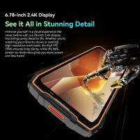 Blackview BL7000 5G Teléfono móvil para exteriores Smartphone con IA Android 15, pantalla de 7,68'' 120Hz, Dimensity 6300 5G Teléfonos resistentes 7500mAh Sin cargador - details 0