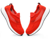 Zapatos De Seguridad Veraniegos Para Hombres Y Mujeres Zapatillas De Trabajo Con Punta De Acero Indestructible Antigolpes Suela EVA Mesh Superior Zapatos De Otoño - details 5