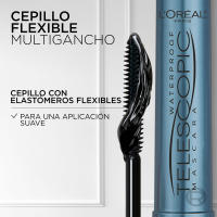 L'Oréal París | Máscara de pestañas Telescopic Lift Waterproof, longitud en tus pestañas y resistente al agua. - details 2