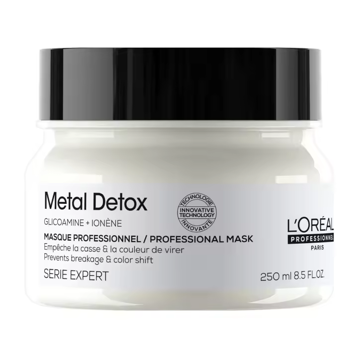L'Oréal Professionnel Paris Metal Detox Mask / Mascarilla Profesional Anti-Rotura para Todo Tipo de Cabello / Hidratación Profunda, Brillo y Protección del Color. - 1