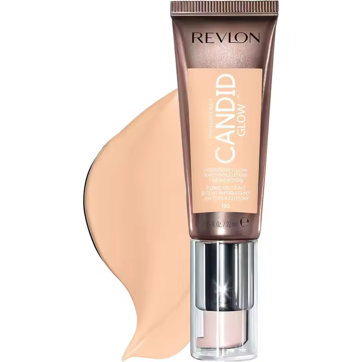 Revlon PhotoReady Candid Glow - Base de maquillaje 110 PORCELAIN - 1