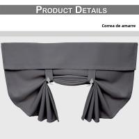 Cortinas De Puerta Negras Aislantes Térmicas Con Encaje Cortinas De Ventana Modernas De 1 Panel Autoadhesivas Para Puerta Francesa - details 20