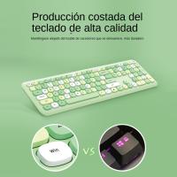 Mofii Combo De Teclado Y Ratón Inalámbrico Slim Compacto 2.4G USB Teclado De Tamaño Completo Con Ratón Inalámbrico 110 Teclas Para Desktop Laptop Tablet - details 4