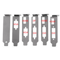 Adaptador De Bracket De Bajo Perfil Para Tarjeta Gráfica De Video Con Puertos DVI HDMI VGA Compatible Con PC Hardware - details 1