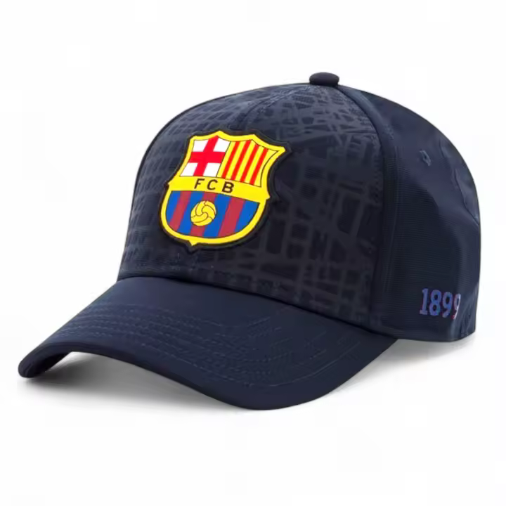 Gorra Barça Color Negro - Licencia Oficial - Talla Adulto - 1