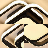 Lámpara De Techo LED Moderna De 28cm Con 3 Colores De Luz Para Pasillo Decoración Minimalista Para Sala De Estar Incluye Bombillas - details 5