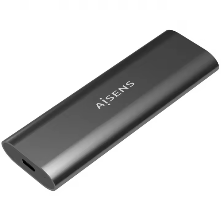 Aisens asm2-015gr external box for m.2 sata/nvme usb-c ssd - 1