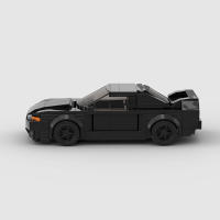 Bloques De Construcción MOC GTR R32 City Car Vehículo Racer Para Niños Juguetes Creativos De Cumpleaños Coche De Carreras De Superdeportivos Bloques De Garage Pequeños Compatible Con Lego ABS Educativo Para 6-12Años - details 2