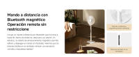 Oficial | Mijia Smart Standing Fan Pro Slim, Diseño ultradelgado, Fácil de guardar, Funcionamiento con control remoto o táctil, Compatible con carga portátil Type-C - details 5