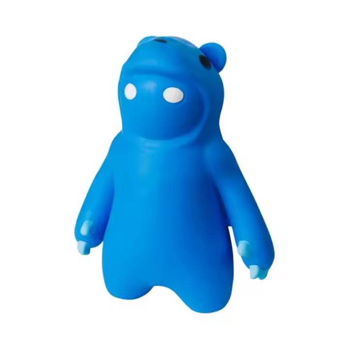 TOIKIDO - Gang Beasts - Figuras de acción elásticas - Azul - Una unidad - 4 Figuras para coleccionar - Regalo original - Edad recomendada mayores de 3 años - 1