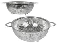 Juego De Engranajes De Acero Inoxidable Con Manos Y Base Para Cocina Strainer Finas Malla Universal Colander Set De Suministros De Cocina - details 4