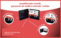 Banner - Amplificador mastil Max 40dB UHF-LTE