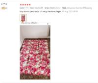 Pared De Flores Artificiales Rosa De Seda Para Decoración De Bodas Baby Show Navidad Casa Fondo Decorativo Hechas a Mano - details 1