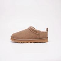 Botas De Nieve Para Mujer Con Piel De Oveja Y Lona De Lana Térmica Botines De Tobillo Slip-On Zapatos Casuales De Invierno - details 7