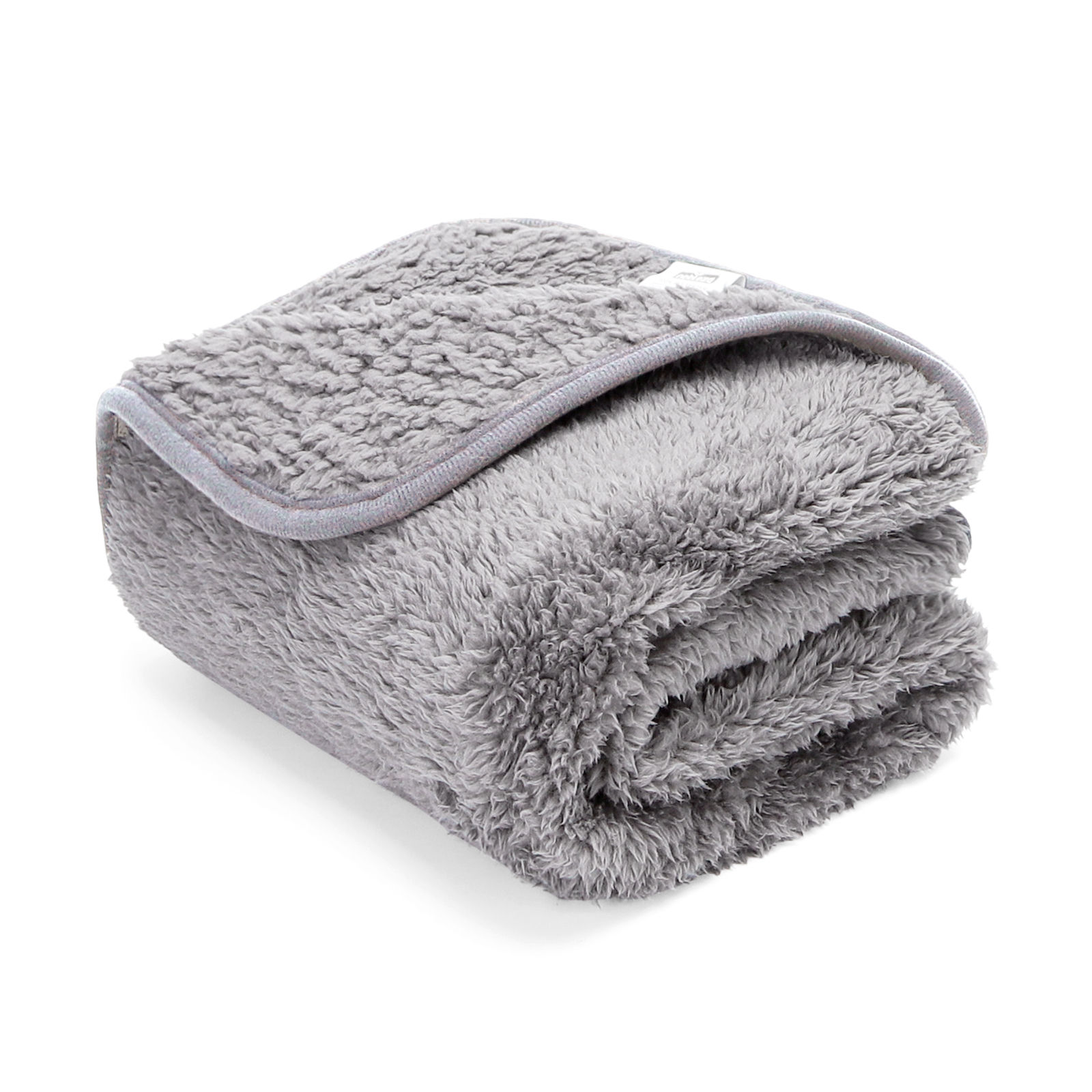 Nobleza - Manta Suave de Felpa para Perros Gatos y Otras Mascotas Lavable Color Gris Claro