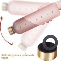 Botella De Agua 30oz Con Marcador De Tiempo Deportiva De Gran Capacidad Reutilizable Para Exteriores Viaje Portátil Sellada Bebida - details 0