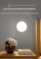 Lámpara LED Recargable Con Sensor De Movimiento Y Control Remoto Timer Luz Nocturna Dimmable Para Pasillos Escaleras Armario - details 0
