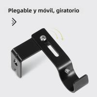 2pcs Caballete De Cortina De Hierro Universal Ajustable 8.8-11.5cm Para Rodillo Romano Accesorios De Muebles Para El Hogar - details 7
