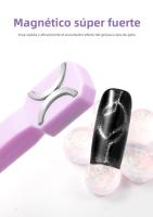3 En 1 Varita Magnética Para Uñas Con Doble Fin De Multi-función Para Crear Dibujos De Ojo De Gato Y Adhesivo Brillante Herramienta De Gel UV Para Arte De Uñas - details 7