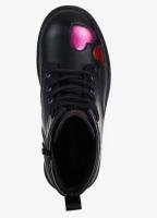 Skechers Bota con cordones para niña - 303409L BLK - details 2