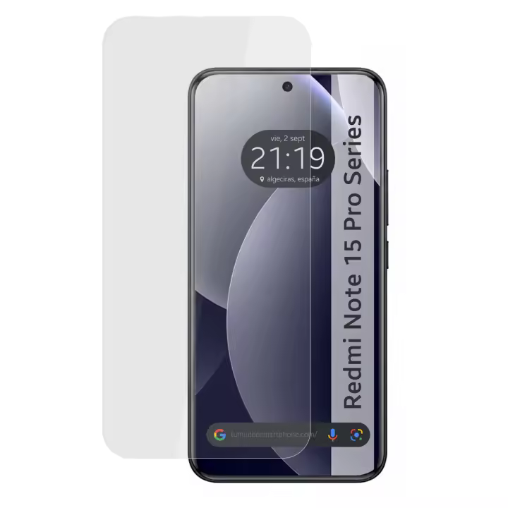 Protector Cristal Templado para Xiaomi Redmi Note 15 Pro 5G Vidrio - 1