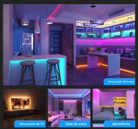 Tira De LED RGB Flexible 40m/30m/20m/15m DC 24V Con Control Por App Y Sincronización Musical Para Decoración De Navidad Y Habitaciones - details 14