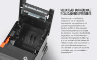Impresora Térmica Qian de Tickets 80mm USB+LAN+Bluetooth - details 4