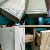 Parachoques De Puerta Antideslizante Redondo Transparente De Silicona Suave Autoadhesivo Protector De Pared Y Manija - details 6