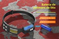 Linterna Frontal LED Recargable Tipo-C Con Sensor De Movimiento 270° Potente Para Camping Y Deportes Torcha Frontal De Reparación - details 6