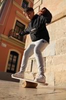 IBOARDS Sunset – Balance Board surf, madera PEFC, rodillo de corcho, estabilidad - details 0