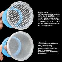 Caja De Cría De Peces Flotante Incubador De Acuario Breeder Feeder Accesorio De Hatchery Para Isolación De Peces - details 3