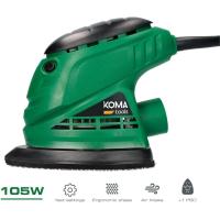 Lijadora Manual Antideslizante 105W con Toma de Aspiración + Lija P80 Incluida – Herramienta Compacta y Eficaz para Acabados Profesionales - details 2