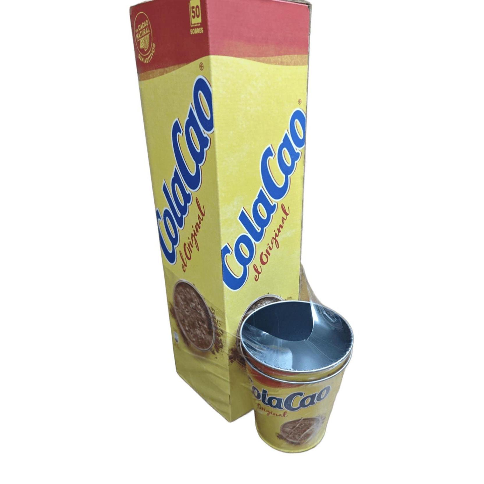 ColaCao Original – Pack de 50 Sobres Monodosis de 16 g + 2 cubitos de Regalo 🎁 | Desayunos y Meriendas con el Sabor de Siempre ☕🍫