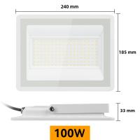 Luz De Enfriamiento LED Exterior IP65 10W 20W 30W 50W 100W Calor/Cielo Blanco Para Jardín Y Garage Luz De Escenario AC220V - details 6