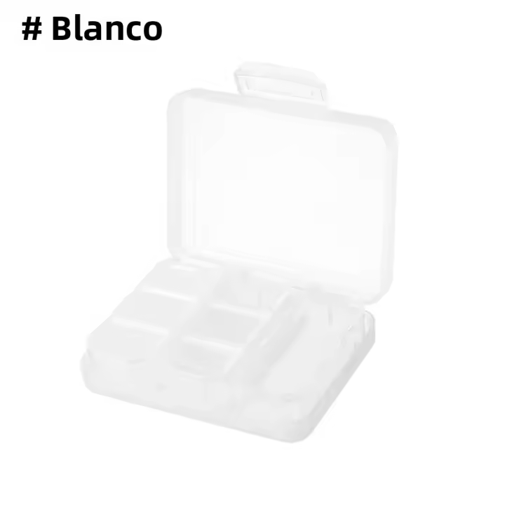 Organizador De Pastillas Portátil Para Viajes Caja De Medicamentos Semanal Con Doble Protección Impermeable Para Medicamentos Diarios - 1