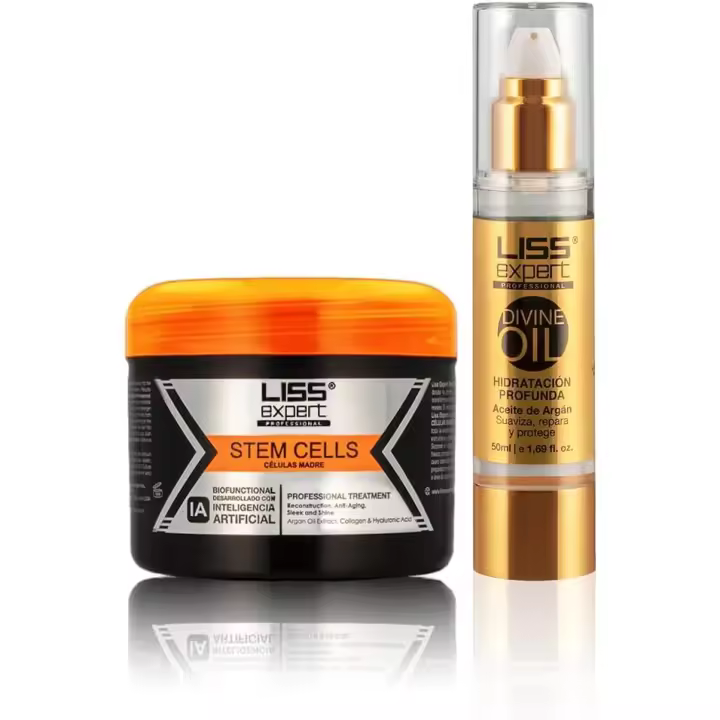 Liss Expert Alisado Células Madre 250 ml + Divine Oil 50 ml - 1