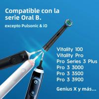 Cabezales De Cepillo De Dientes Reemplazables 4-24pcs Compatible Con Oral B Profesional Para Bricos Eléctricos 1000 1500 3000 6000 7000 7500 8000 Para Adultos - details 2