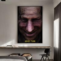 Póster Retro De DJ Aphex Twin 1PC Pegatina De Papel Impermeable HD Para Decoración De Pared De Dormitorio Entrada Casa Sala De Estar Bar - details 11