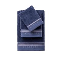 Set toallas de baño (tocador 30x50cm + manos 50x90cm + baño 70x140cm) 450GSM en algodón varios colores Scalpers Home - details 10