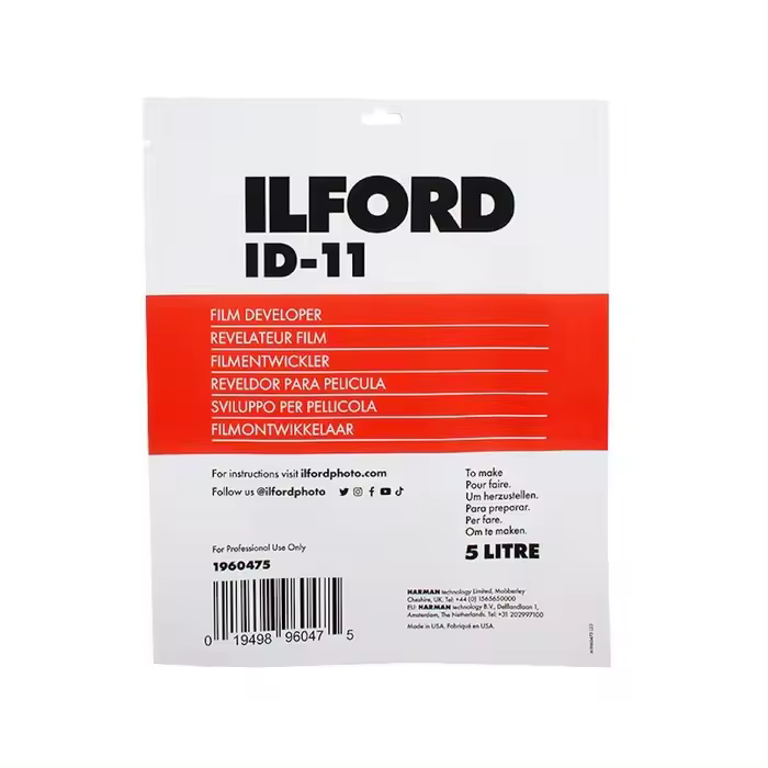 ILFORD ID 11 Revelador de Película Blanco y Negro para mezclar 1000 ml CAT 1960457 - 1