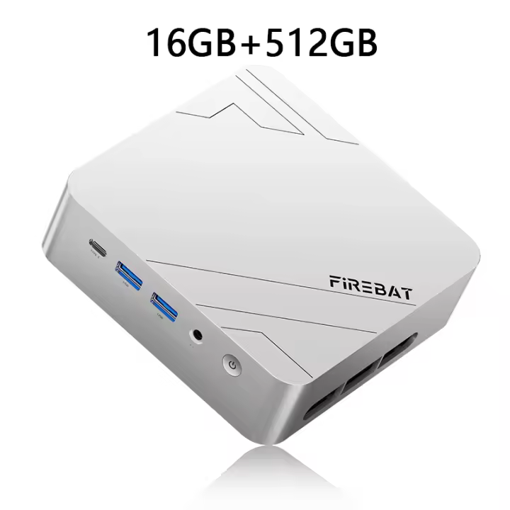FIREBAT MINI PC F1 P AMD Ryzen 7 H255 DDR5 16GB 24G 512GB 1TB SSD Windows 11 Pro Miniordenador de Escritorio USB 4.0 Wi-Fi 6 BT 5.2 - 1