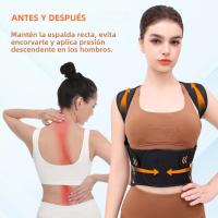 Corrector De Postura Para Hombres Y Mujeres Almohadilla De Apoyo Para Espalda Y Cuello Que Limita La Hinchazón Mejora La Figura - details 2