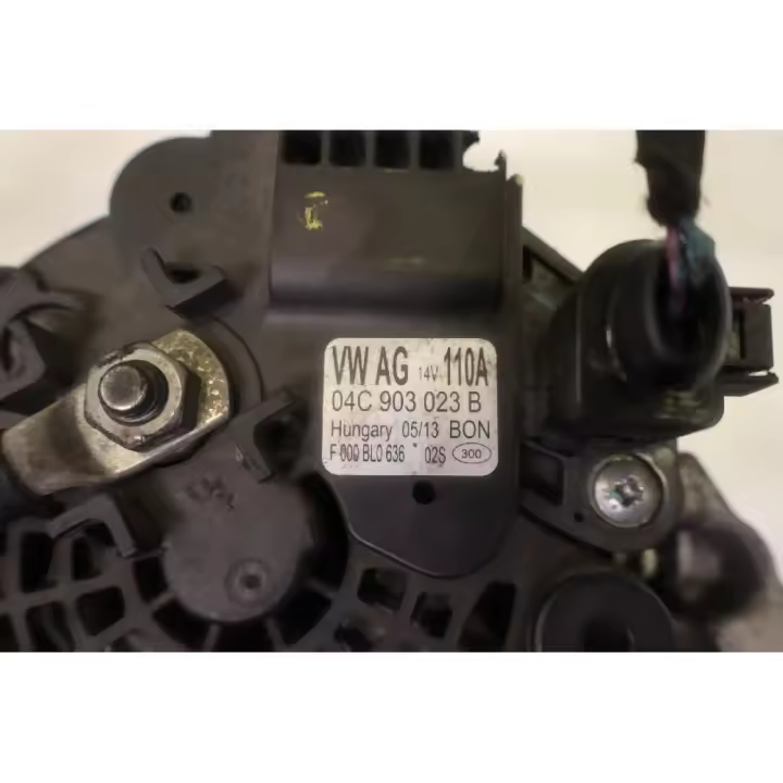 Alternador compatible con Volkswagen Up 1.0 12v (55kw) ber. 5p/b/999cc 2011 a 2016 (OEM/IAM: 04C903023B) - 1