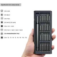 Juego De Destornilladores Magnéticos De Precisión Para Xiaomi iPhone Laptop Tri Wing Torx Herramienta De Reparación Kit De Destornilladores De Acero Inoxidable - details 6