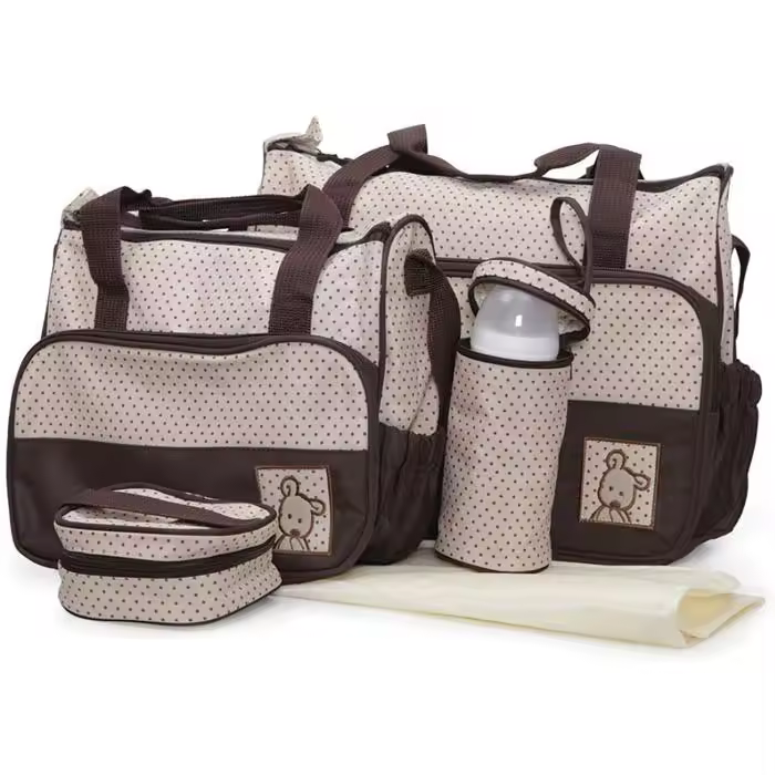 Conjunto de Sacos Maternidade Moni Stella Brown - 1