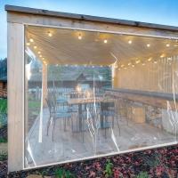 Toldo Transparente Impermeable Y Antigolpes De PVC Para Resistentes Al Clima Para Terrazas Y Plantas Succulentas - details 4