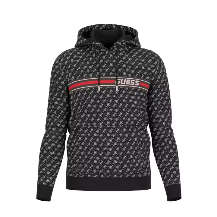 Guess Athleisure Jersey Negro Z4BQ30 FL04Q-P9QC , para Hombre - 1
