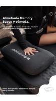 Cojín De Viaje Portátil Blackdog Outdoor Memoria De Algodón Cómodo Cuadrado Para Siesta En La Oficina Y Camping - details 4
